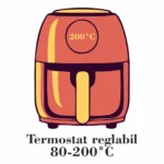 Friteuza Air Fryer Hausberg HB2365