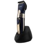 Aparat de tuns Hausberg HB-64BL, acumulator, Bleu/Auriu - imagine 3