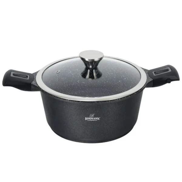 Cratita aluminiu cu maner detasabil Bohmann BH-1730-24CR