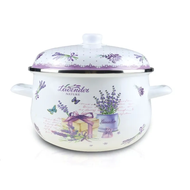 Cratita emailata cu capac Grunberg GR2200