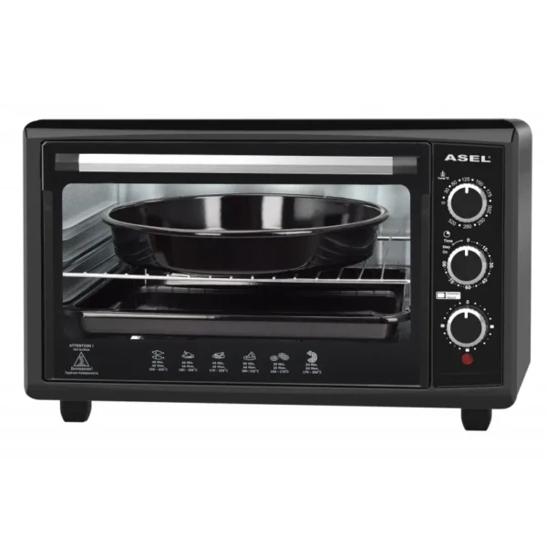 Cuptor electric Asel AF 40-23 negru