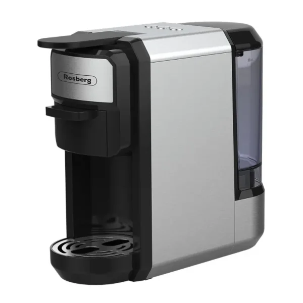 Espressor cafea macinata si capsule 5 in 1 Rosberg Premium RP1171E5