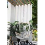 Hamac tip scaun Manila 68511C, bara din lemn, 90 x 65 cm - imagine 2