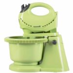 Mixer cu bol rotativ Hausberg HB-3519V, 300W, verde - imagine 2