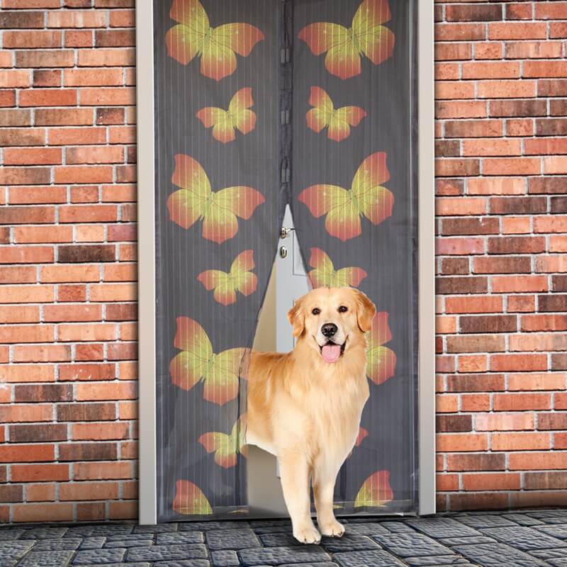 Plasa usi cu inchidere magnetica