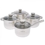 Set 3 oale + cratita inox Bohmann BH-08-475