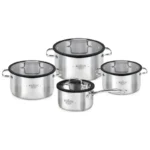 Set 4 oale inox Bohmann Premium BP-0830-08