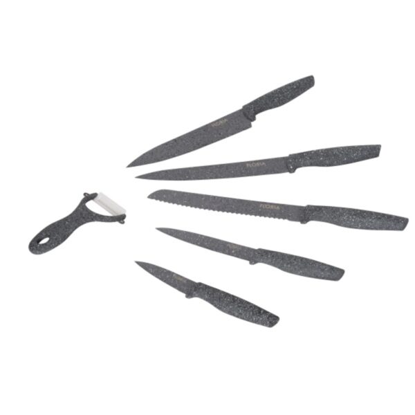 Set cutite 6 piese din inox Floria ZLN1136