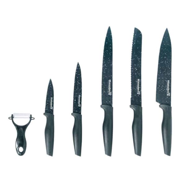 Set cutite de bucatarie Hausberg HB-H1124, 6 piese