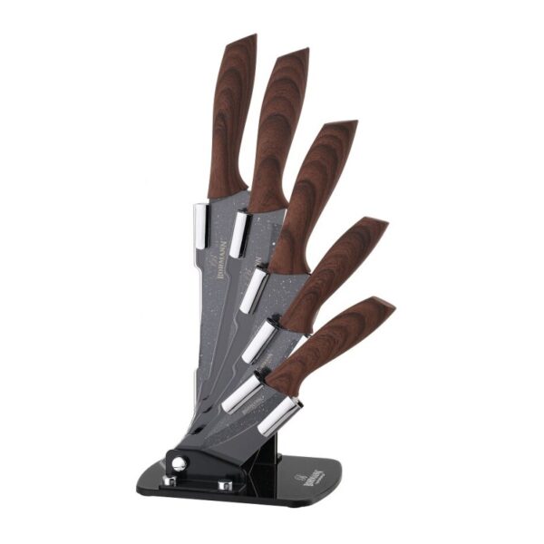 Set cutite inox cu suport Bohmann BH5257