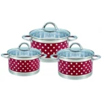Set oale inox cu capac Bohmann BH-7626-06