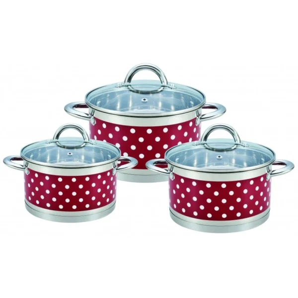 Set oale inox cu capac Bohmann BH-7626-06