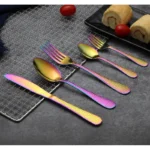 Set tacamuri din inox 30 piese Grunberg BL186WC30