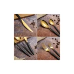 Set tacamuri din inox 30 piese Grunberg BL386BG30