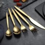 Set tacamuri din inox 30 piese Grunberg BL386G30
