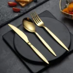 Set tacamuri din inox 30 piese Grunberg BL386G30