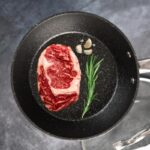 Tigaie inalta din aluminiu Bohmann BH-1108-24MRB, 24 x 7 cm, maner inox, interior marmorat, capac - imagine 5