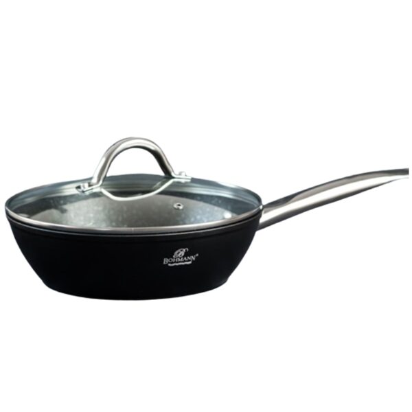 Tigaie inalta din aluminiu Bohmann BH-1108-24MRB