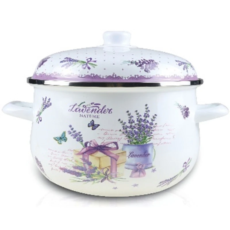 Cratita emailata cu capac Grunberg GR2400A