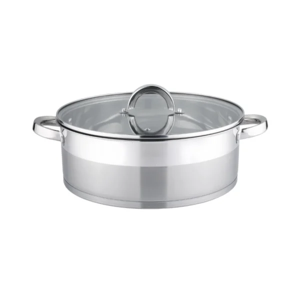 Cratita joasa inox Bohmann BH-1026