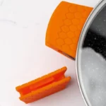 Maner silicon pentru oale/cratite Goldmann GM-0040, portocaliu, set 2 bucati - imagine 3