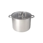 Oala din inox cu capac din sticla Grunberg GR2132