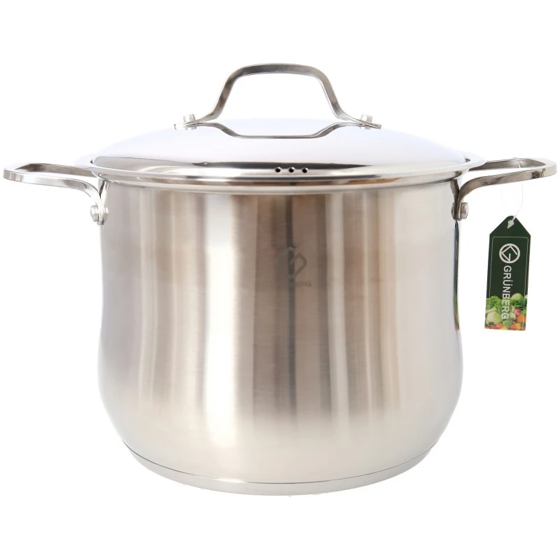 Oala inox cu capac Grunberg GR3128