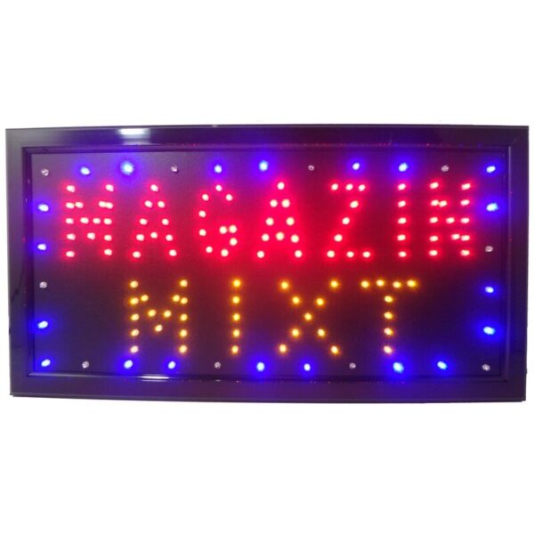 Panou luminos cu leduri Magazin Mixt