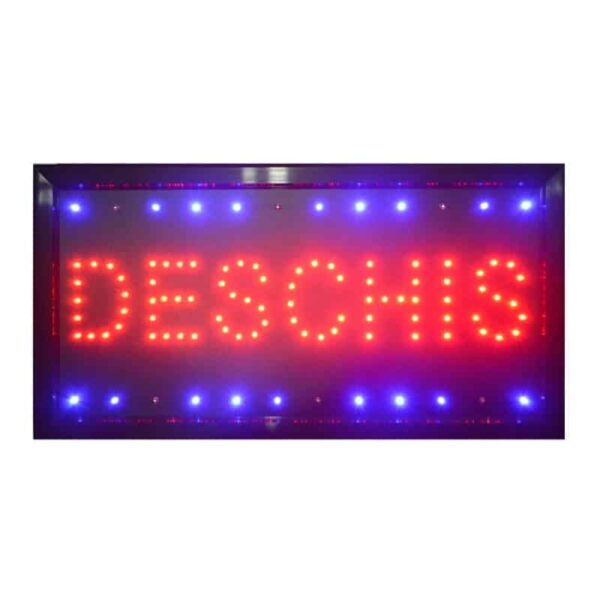 Reclama luminoasa dinamica Deschis