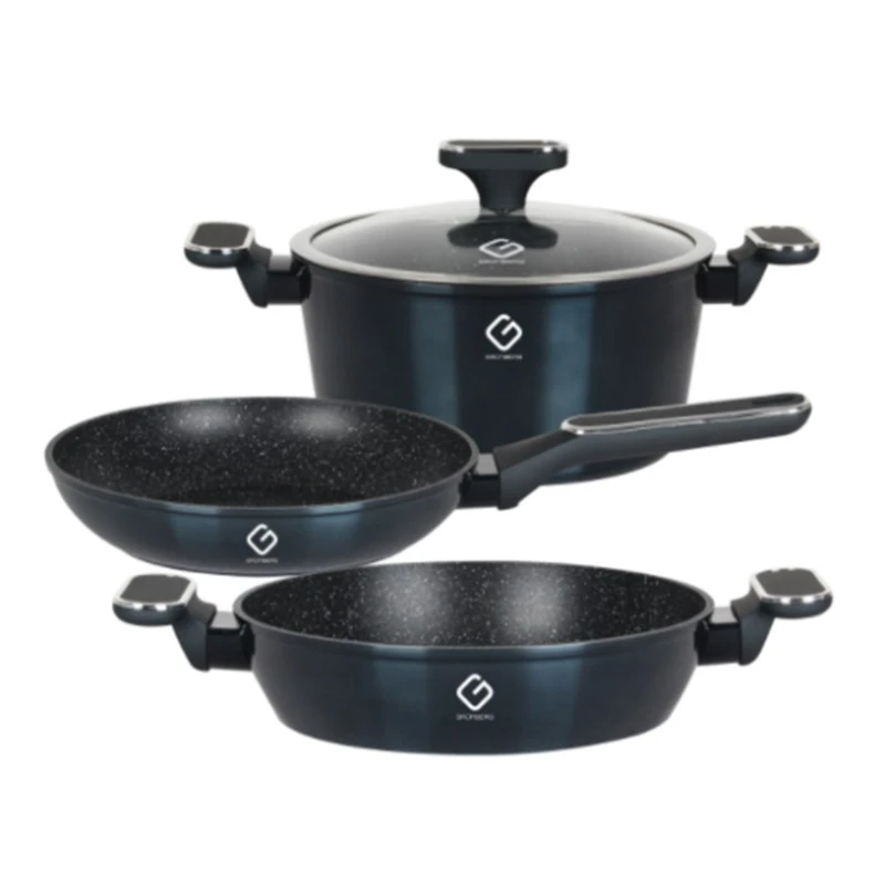 Set 3 vase pentru gatit Grunberg GR2717