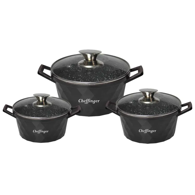 Set cratite aluminiu Cheffinger CF-DIAC03 Set cratite aluminiu Cheffinger CF-DIAC03