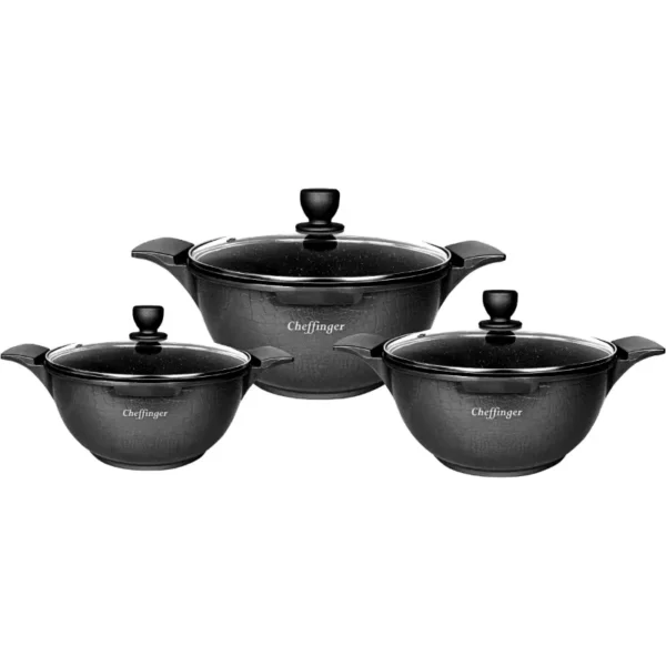 Set cratite aluminiu Cheffinger CF-LC01