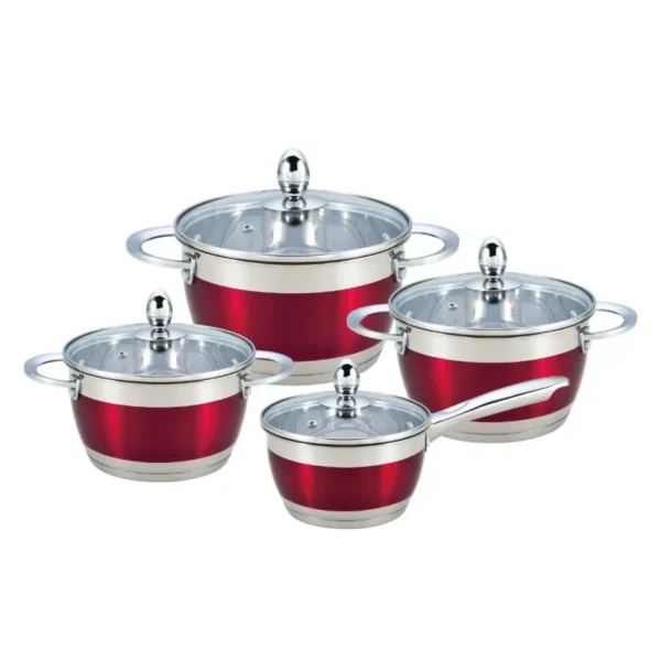 Set cratite inox Bohmann BH-1818-08-RD
