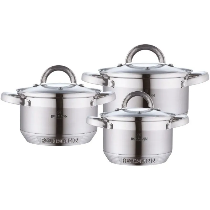 Set oale inox 6 piese Bohmann Premium BH-0714