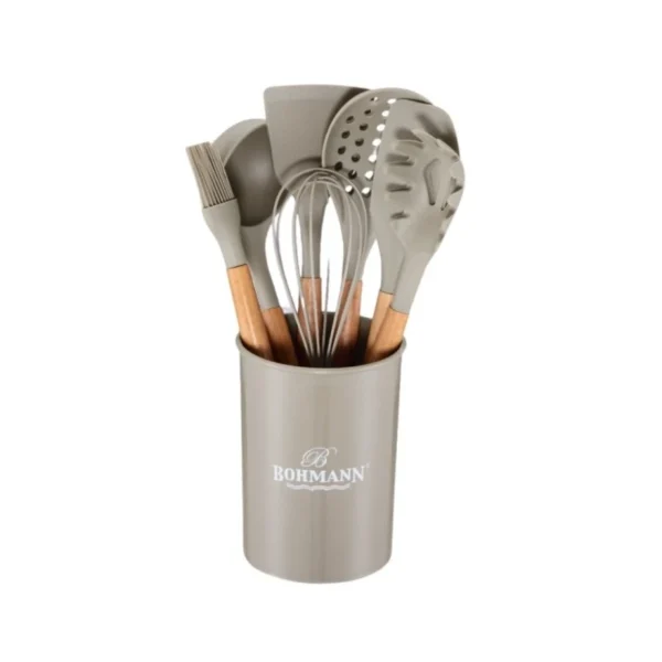 Set ustensile bucatarie Bohmann BH-7678 grey