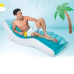 Sezlong gonflabil Intex 58856EU, pentru apa, 188 x 99 cm - imagine 3