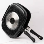 Tigaie dubla aluminiu turnat Goldmann GM-0232B