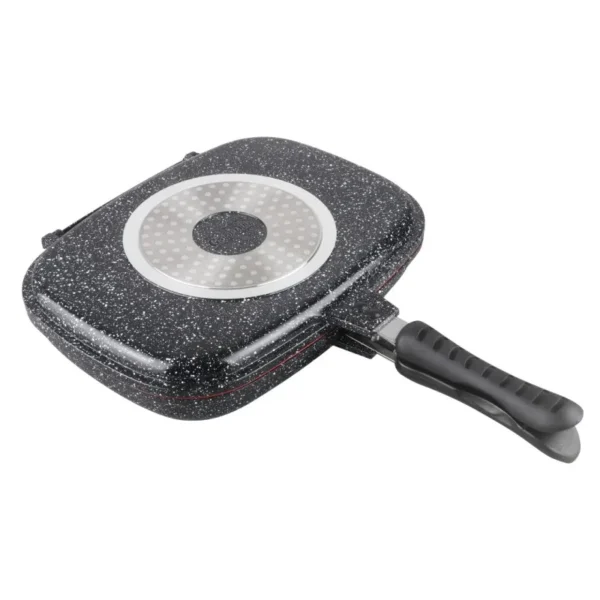 Tigaie dubla aluminiu turnat Goldmann GM-0232B