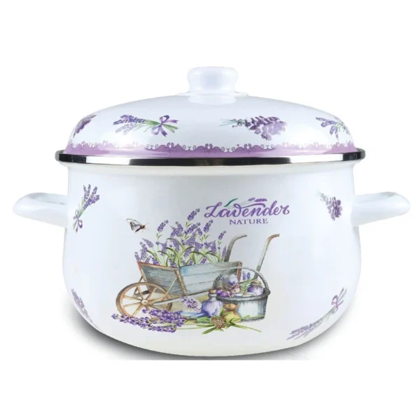 Cratita emailata cu capac Grunberg GR2000B