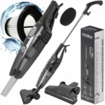 Aspirator vertical Floria ZLN8191, 800 W, 2 in 1, fara sac, negru - imagine 2
