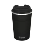Cana termos de cafea Zilan ZLN9878, capacitate 380ml, interior din inox, pereti dubli, negru
