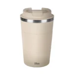Cana termos de cafea Zilan ZLN9921, capacitate 510ml, interior din inox, pereti dubli, crem