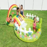 Centru de joaca gonflabil My Garden Intex 57154NP, 290 x 180 x 104 cm - imagine 3