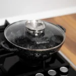 Cratita aluminiu Goldmann GM-0532, 32x8.5 cm, 5.5 L, inductie, acoperire ceramica, capac - imagine 7