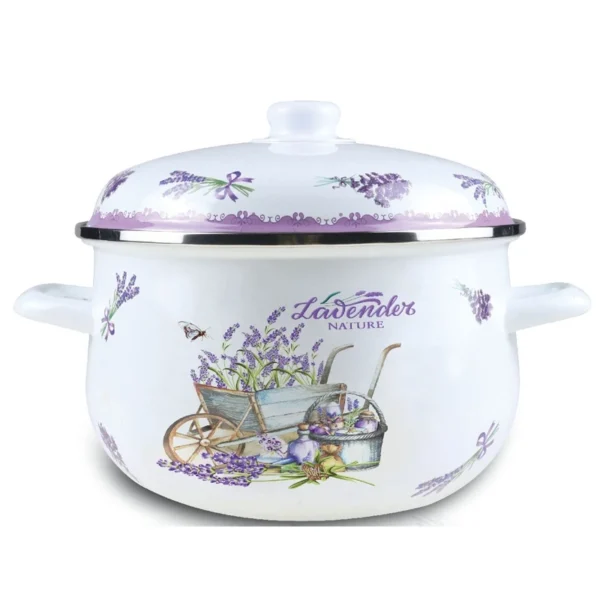 Cratita emailata cu capac Grunberg GR2200B