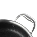 Cratita inox Grunberg GR9928, 28x12.5 cm, 6.1 l, capac sticla, invelis anti-aderent honeycomb, compatibila plita cu inductie - imagine 4