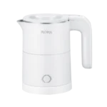 Fierbator electric Floria ZLN1735, 500 ml, 1000 W, pereti dublii, inox, Alb