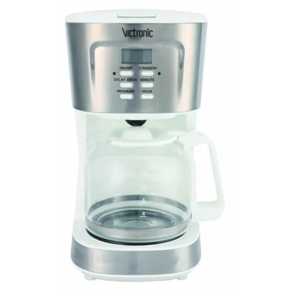 Filtru cafea Victronic VC5790, multiple functii, afisaj digital LCD, 900 W , 1.5 l