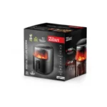 Friteuza air fryer Zilan ZLN9983, 1500W, capacitate 5L, temperatura maxima 200 grade, Negru - imagine 6