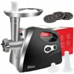 Masina de tocat carne Zilan ZLN-7599, 1200W, tava si panou inox, accesorii umplut carnati, functie revers, 1.6kg/min - imagine 2